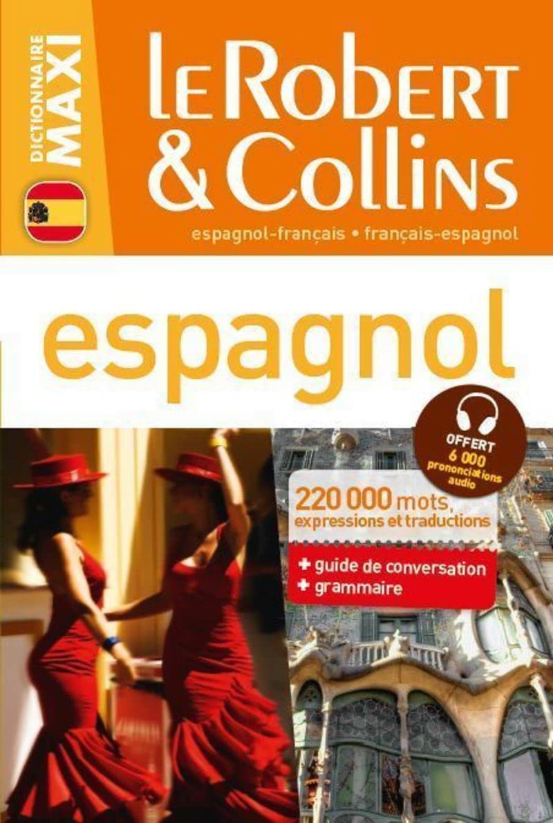 Dictionnaire Le Robert & Collins Maxi espagnol 9782321004868