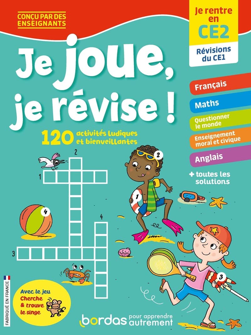 Je joue, je révise ! - Je rentre en CE2 - Cahier de vacances 9782047400227