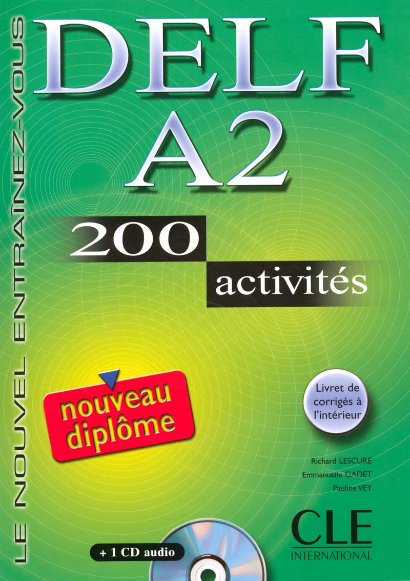 Nouveau DELF - Niveau A2 - Livre + CD 9782090352450