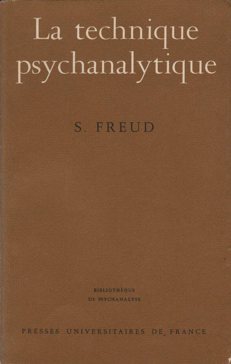 Technique psychanalytique la 9782130392972