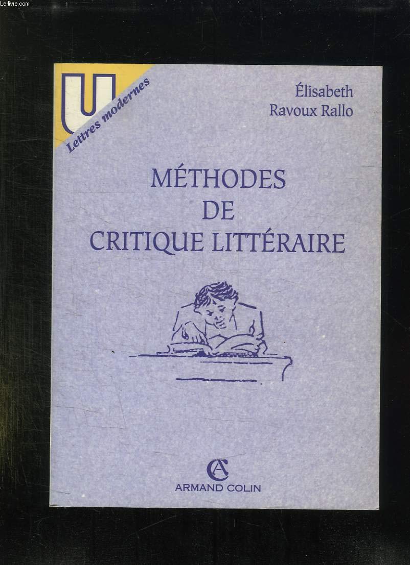 Méthodes de critique littéraire 9782200213879