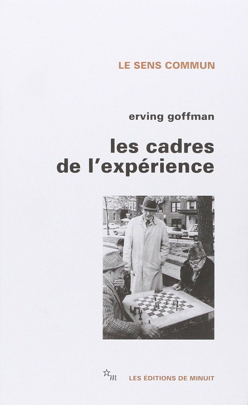 Les cadres de l'expérience 9782707313720