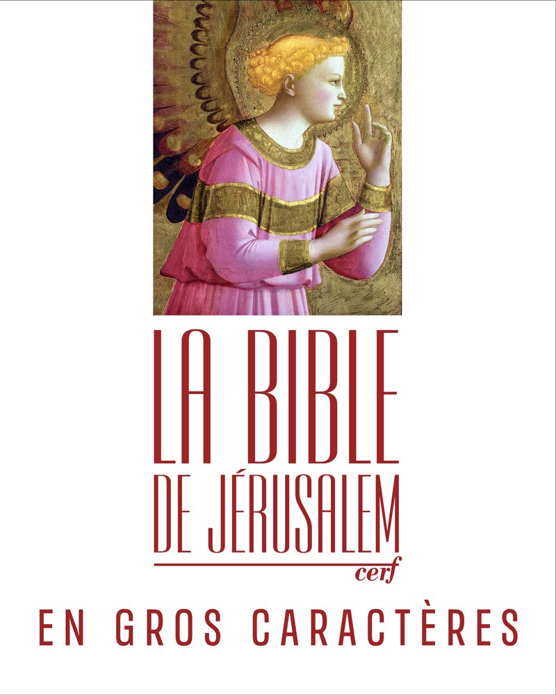 La Bible de Jérusalem en gros caractères 9782204145398