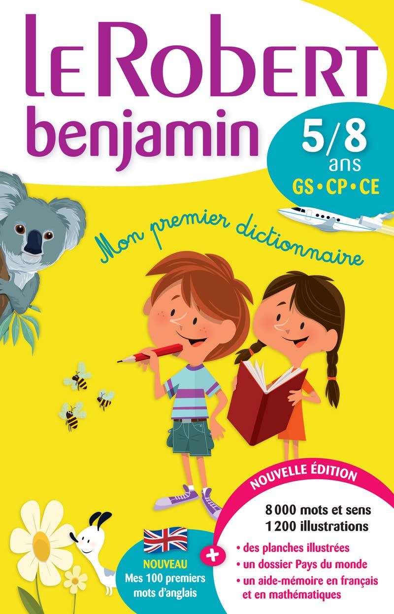 Dictionnaire Le Robert Benjamin 9782321004608
