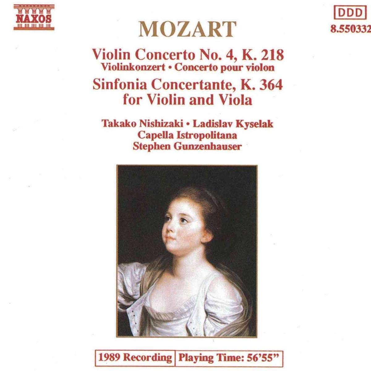 Concerto pour violon n°4 / Sinfonia Concertante 4891030503328