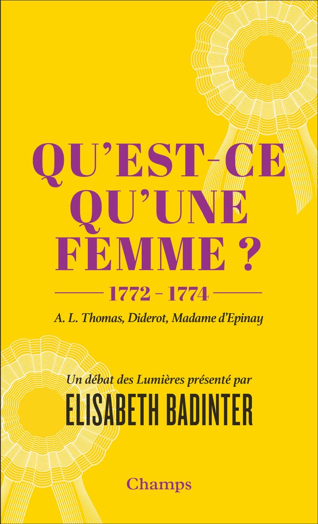 Qu'est-ce qu'une femme ?: 1772-1774 9782080283931