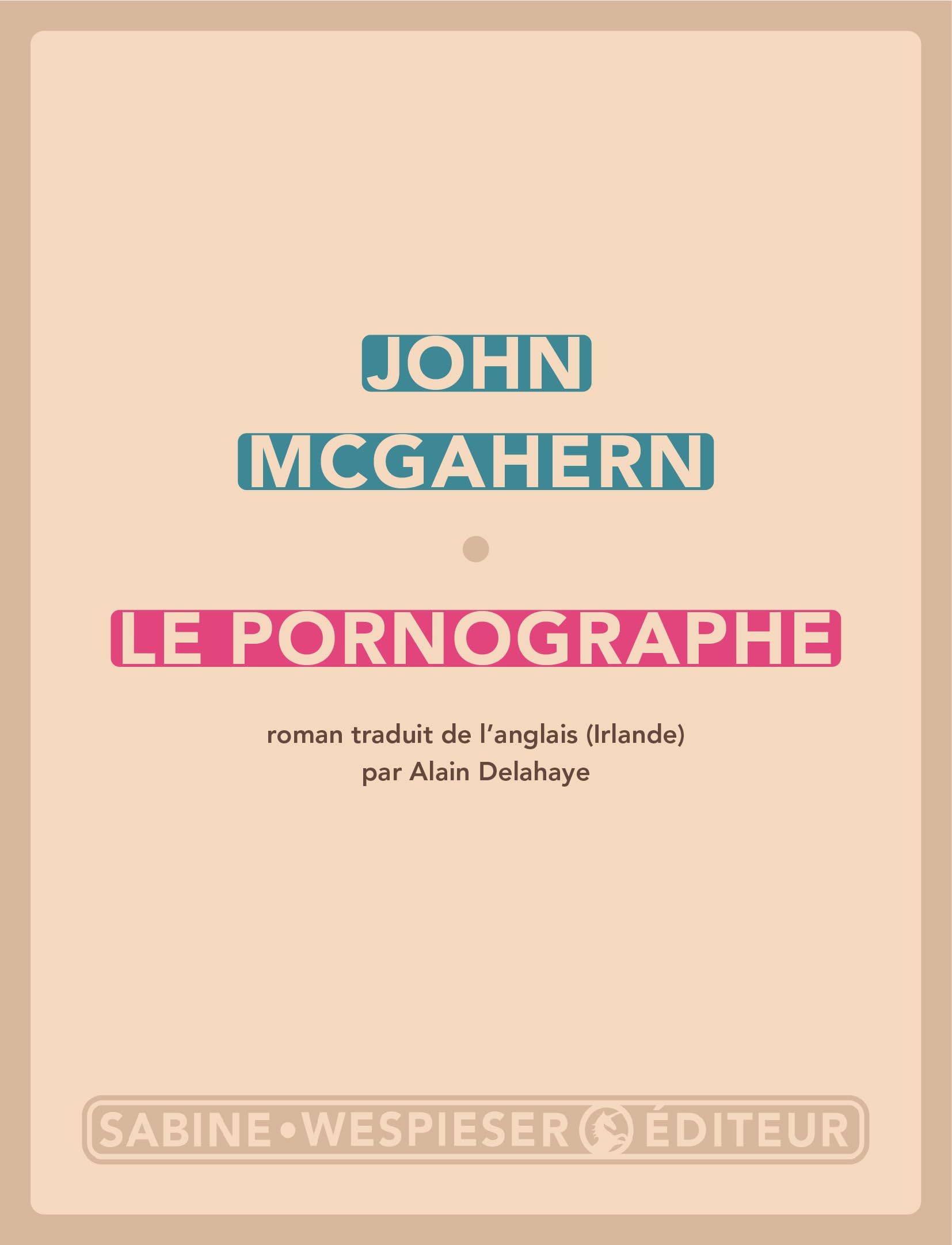 Le pornographe (2024) 9782848055367
