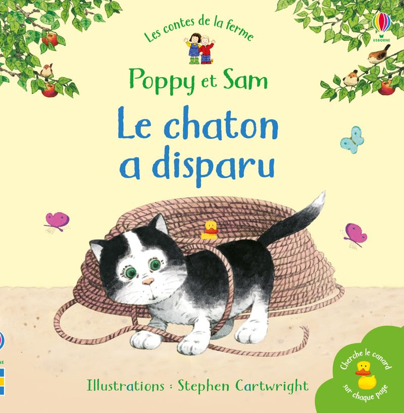 Le chaton a disparu - Poppy et Sam - Les contes de la ferme 9781474969833