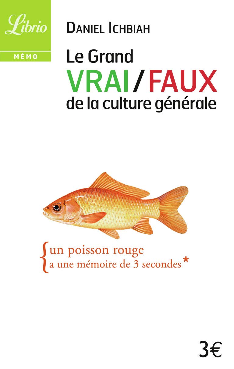 Le Grand Vrai/faux de la culture générale 9782290036365