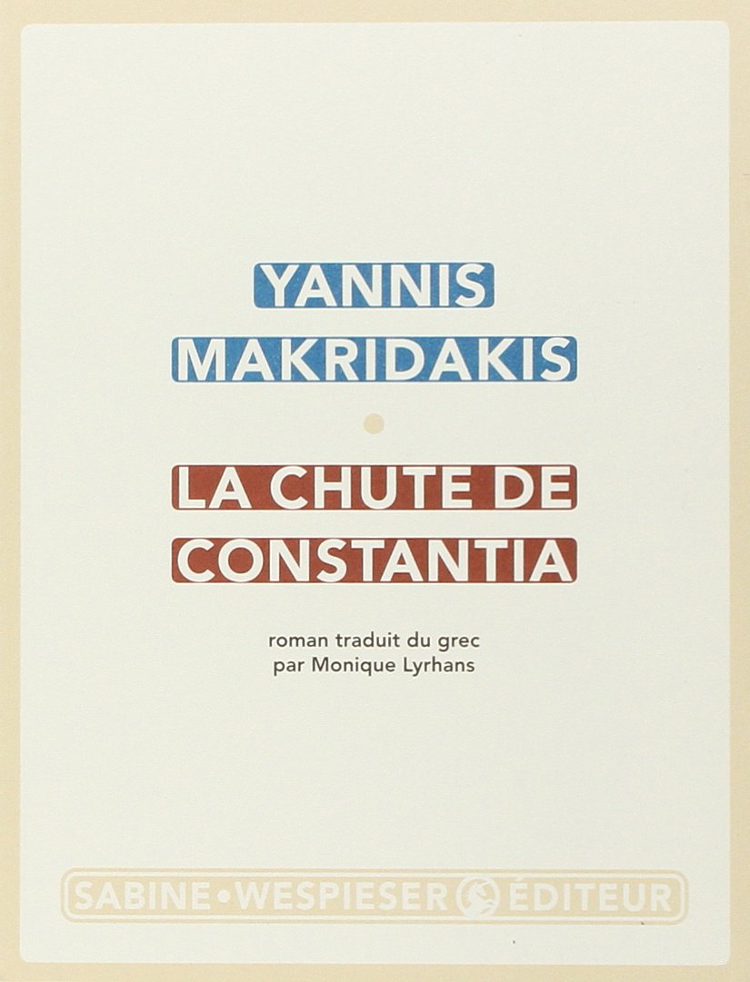 La chute de Constantia 9782848051802