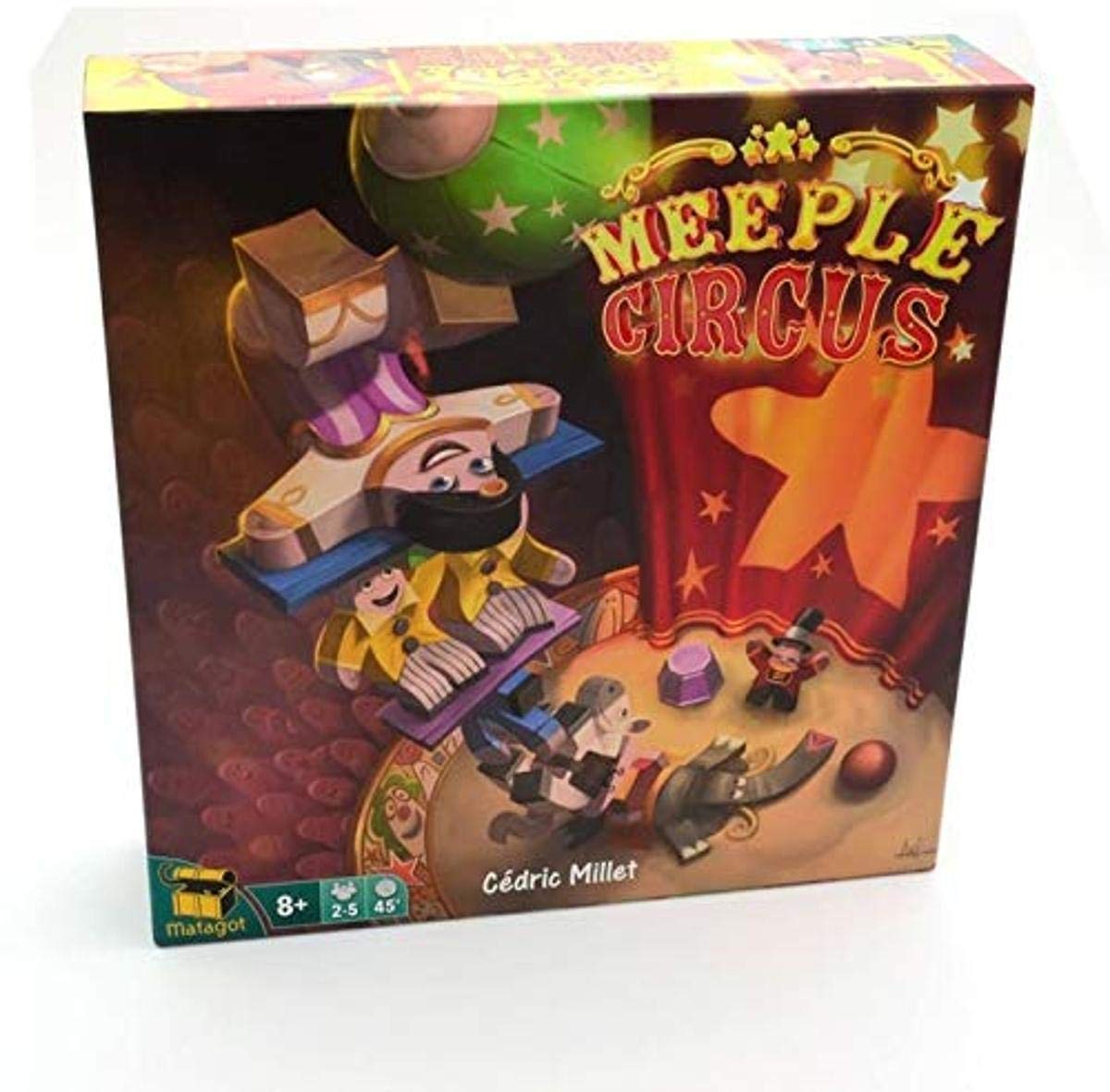 Matagot Meeple Circus Jeux de Plateau, Édition Française 3760146643086 3760146643086