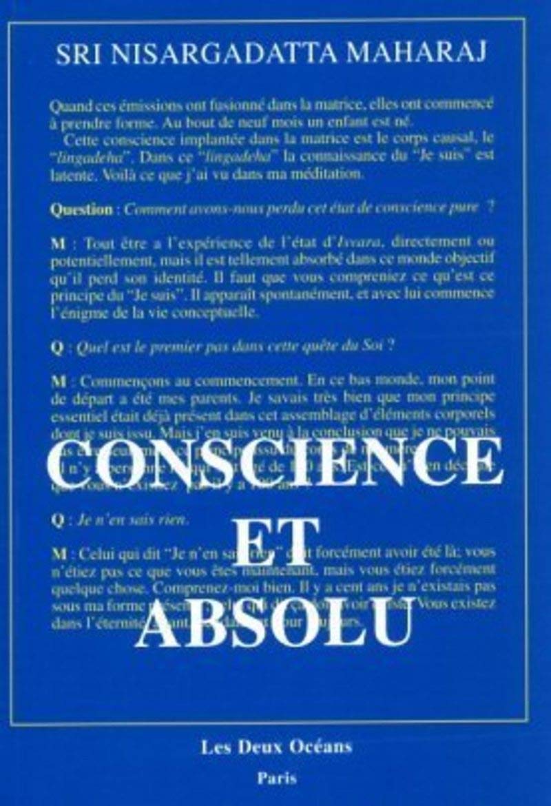 Conscience et Absolu 9782866810696