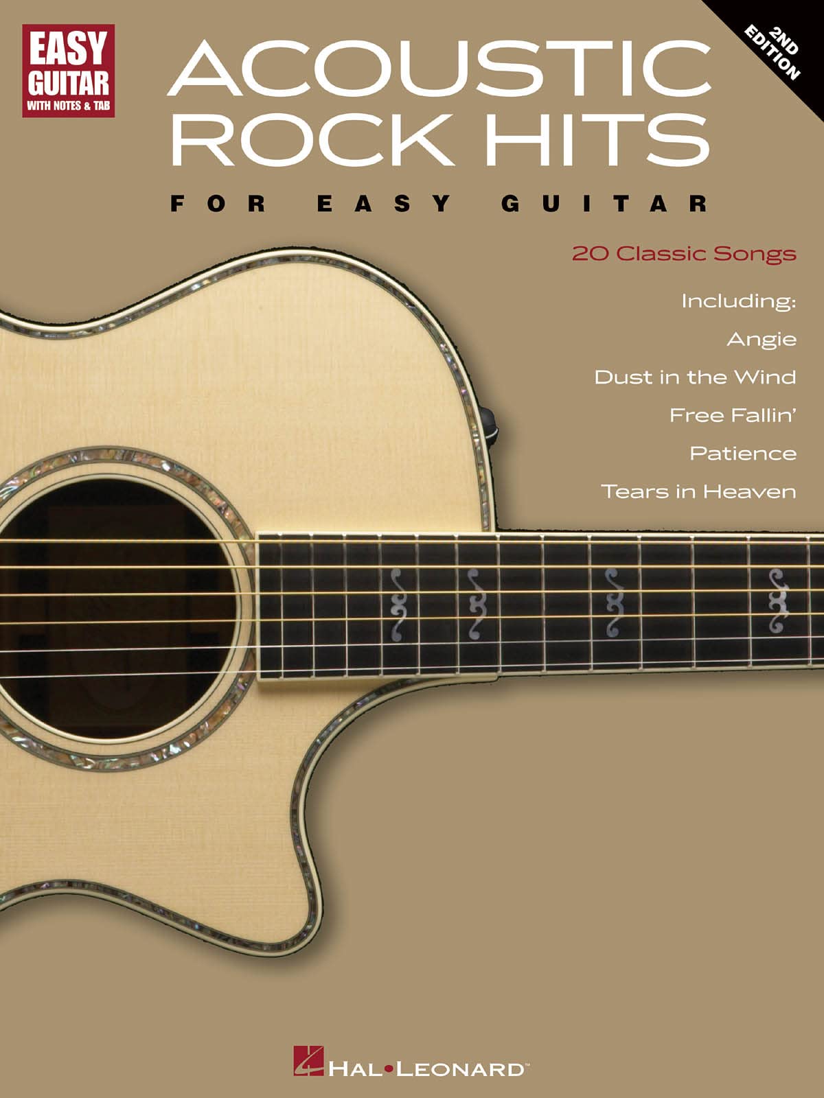 Acoustic rock hits for easy guitar 2nd edition guitare 9780793550876