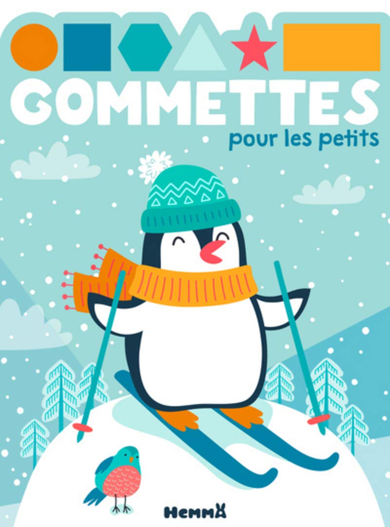 Gommettes pour les petits - Pingouin - Livret d'activités et de gommettes – Dès 4 ans 9782508044977
