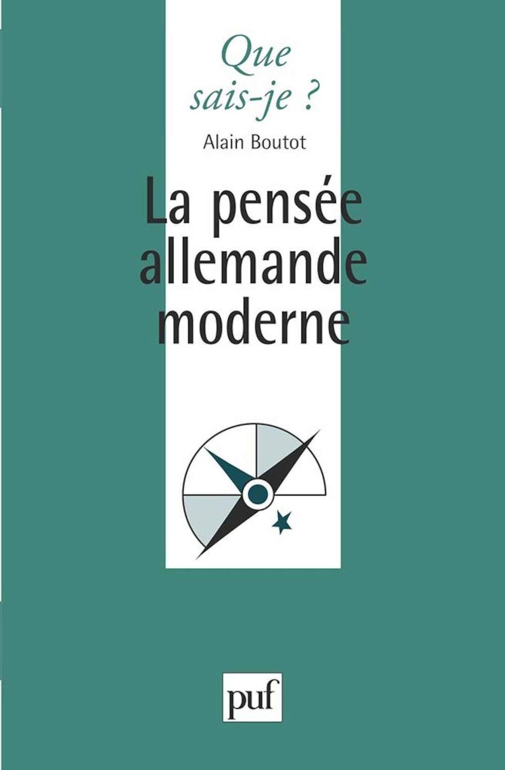 La pensée allemande moderne 9782130471127