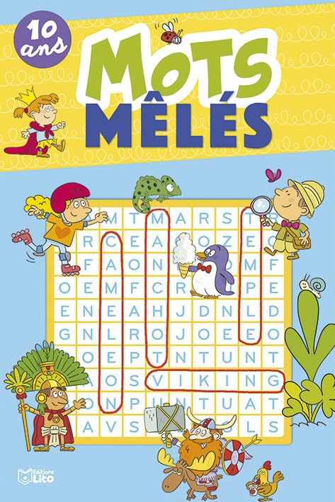Super bloc jeux - Mots mélés 10 ans 9782244806570