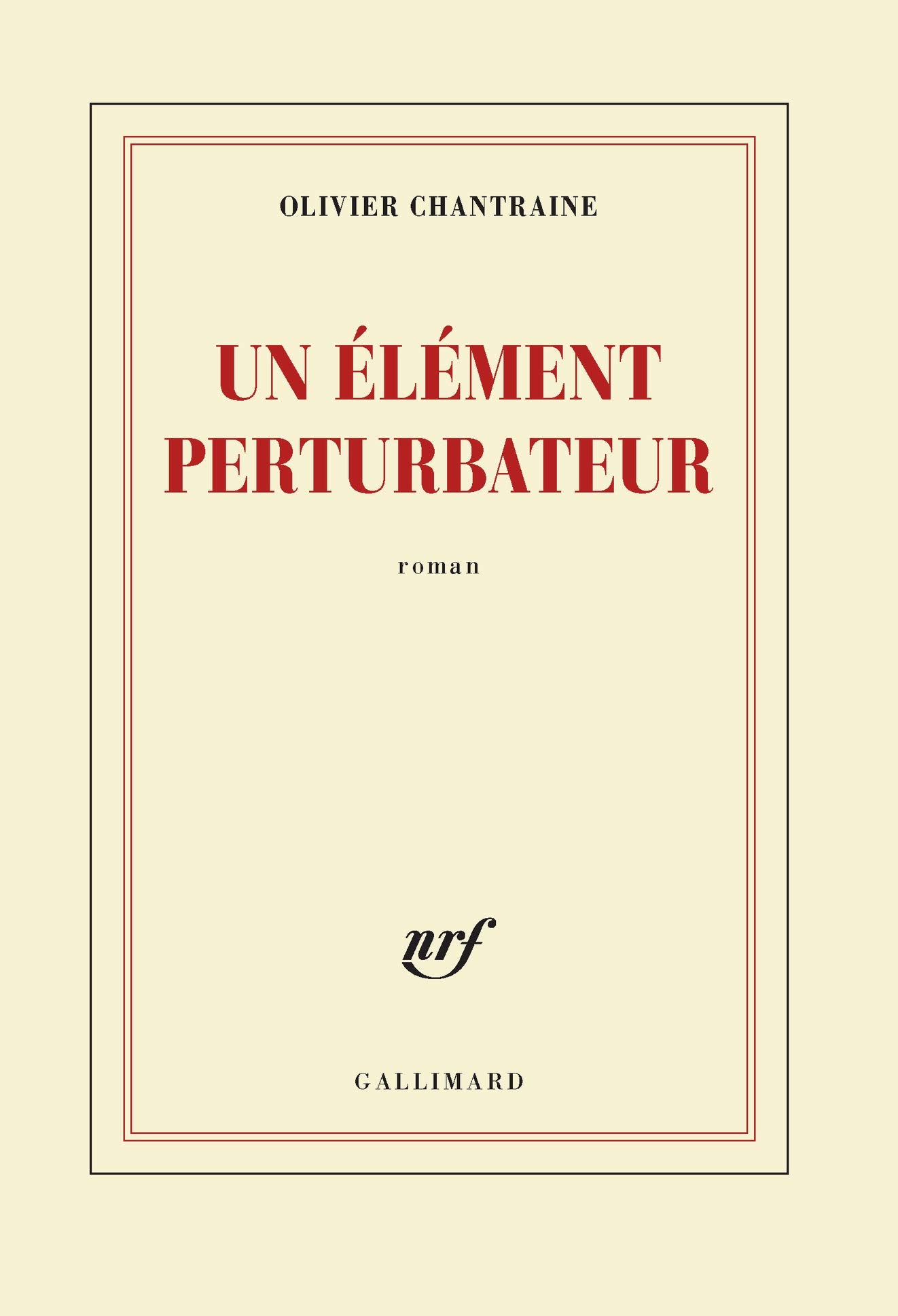 Un élément perturbateur 9782072740336