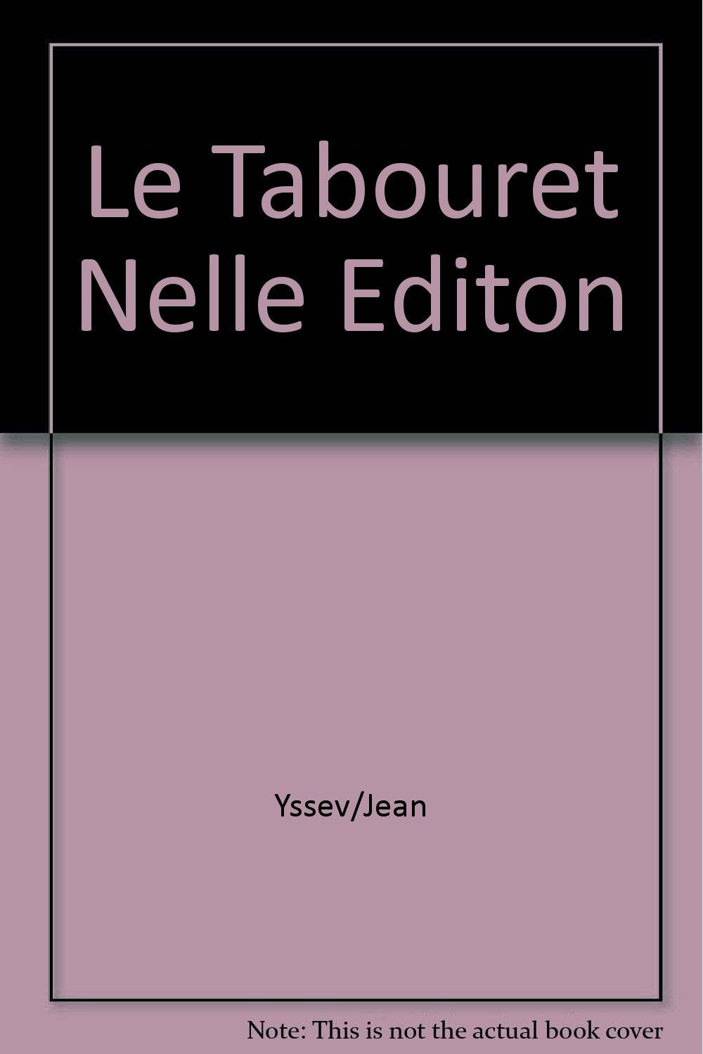 Le Tabouret Nelle Editon 9782911803468