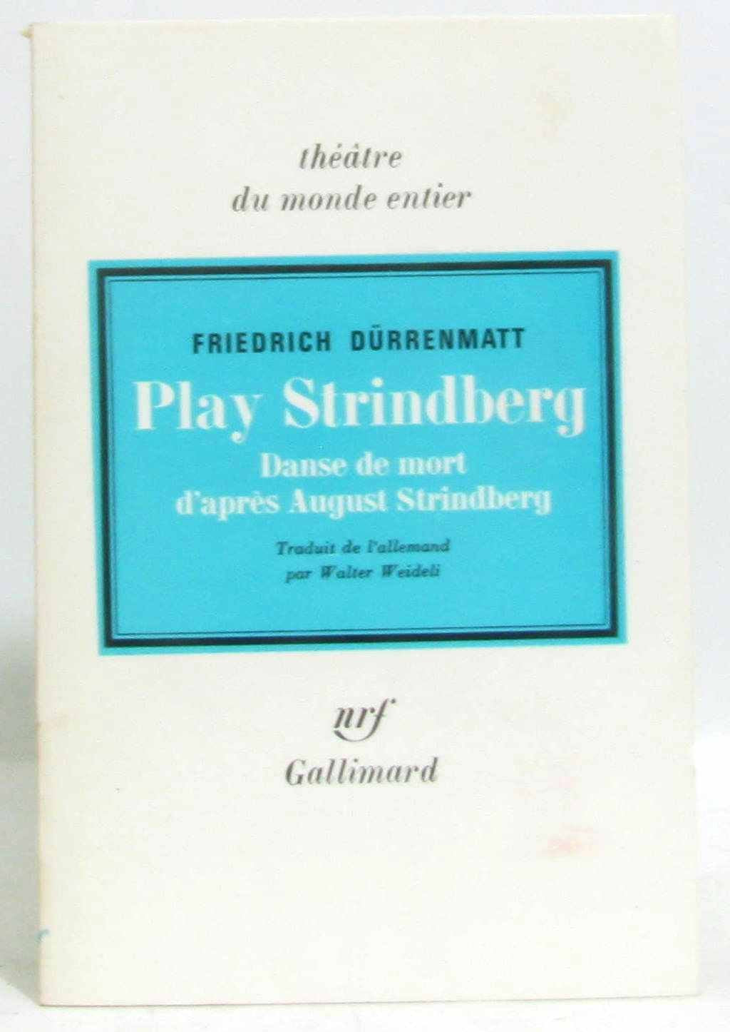 Play Strindberg 9782070320738