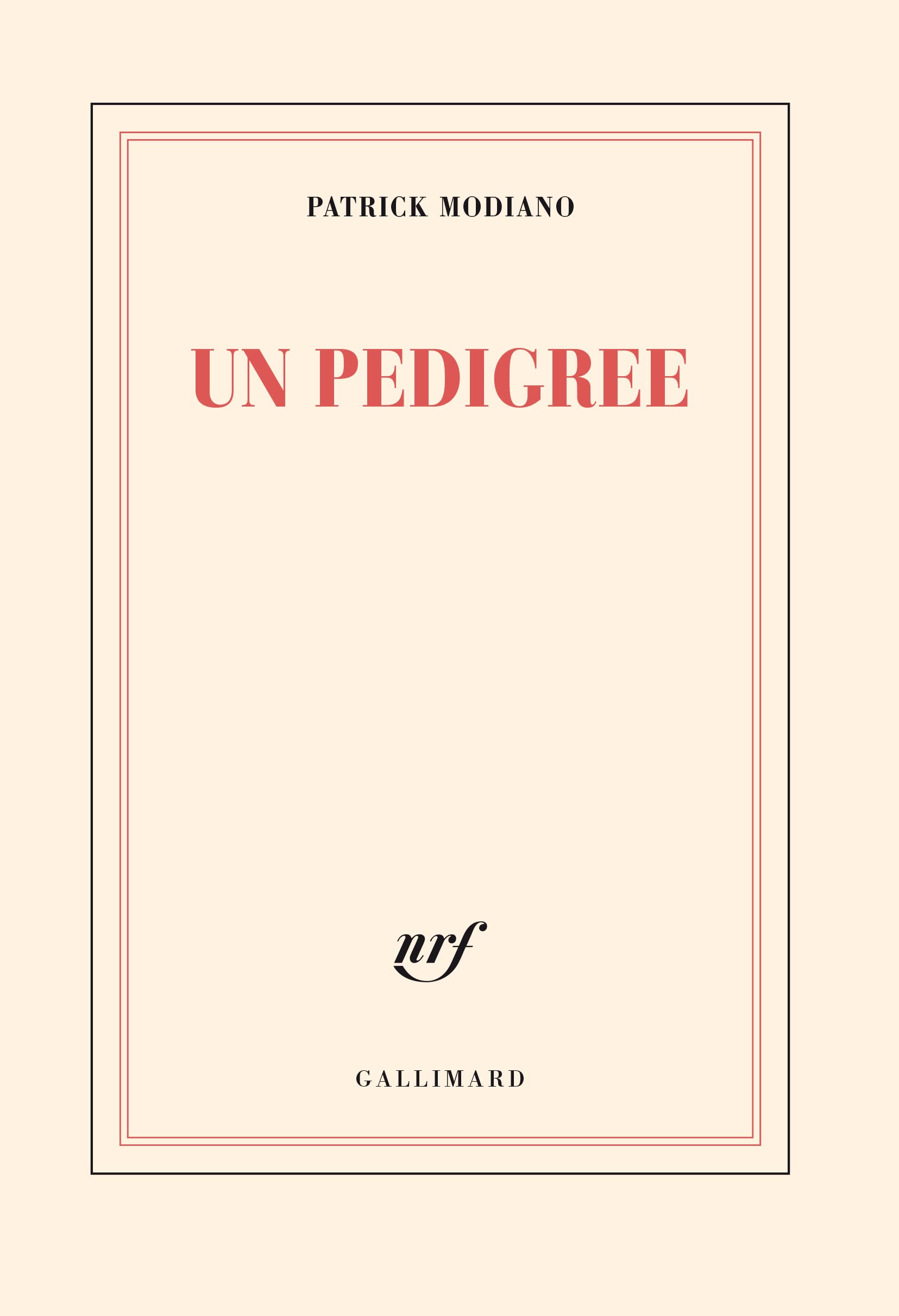 Un Pedigree 9782070773336