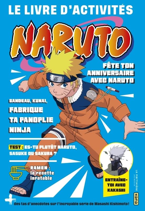 Naruto: le livre d'activités 9791040111436