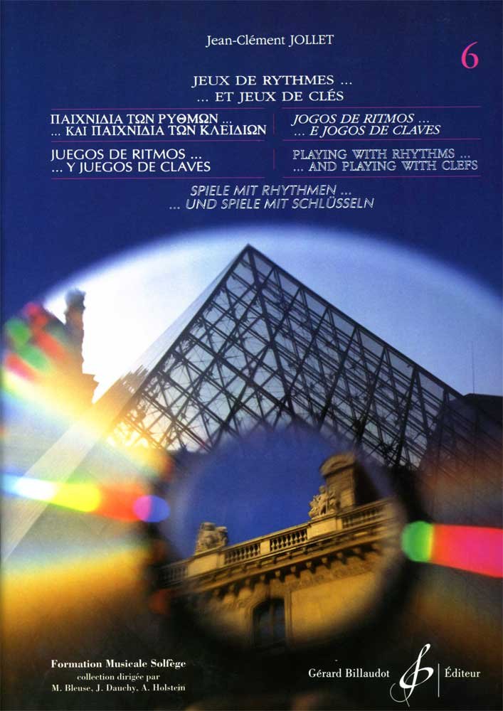 Jeux de Rythmes et Jeux de Cles - 6 Langues - Elem 2 - Volume 6 9790043060475