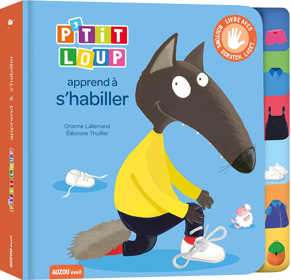 P'tit loup apprend à s'habiller - nouvelle edition 9782733864111