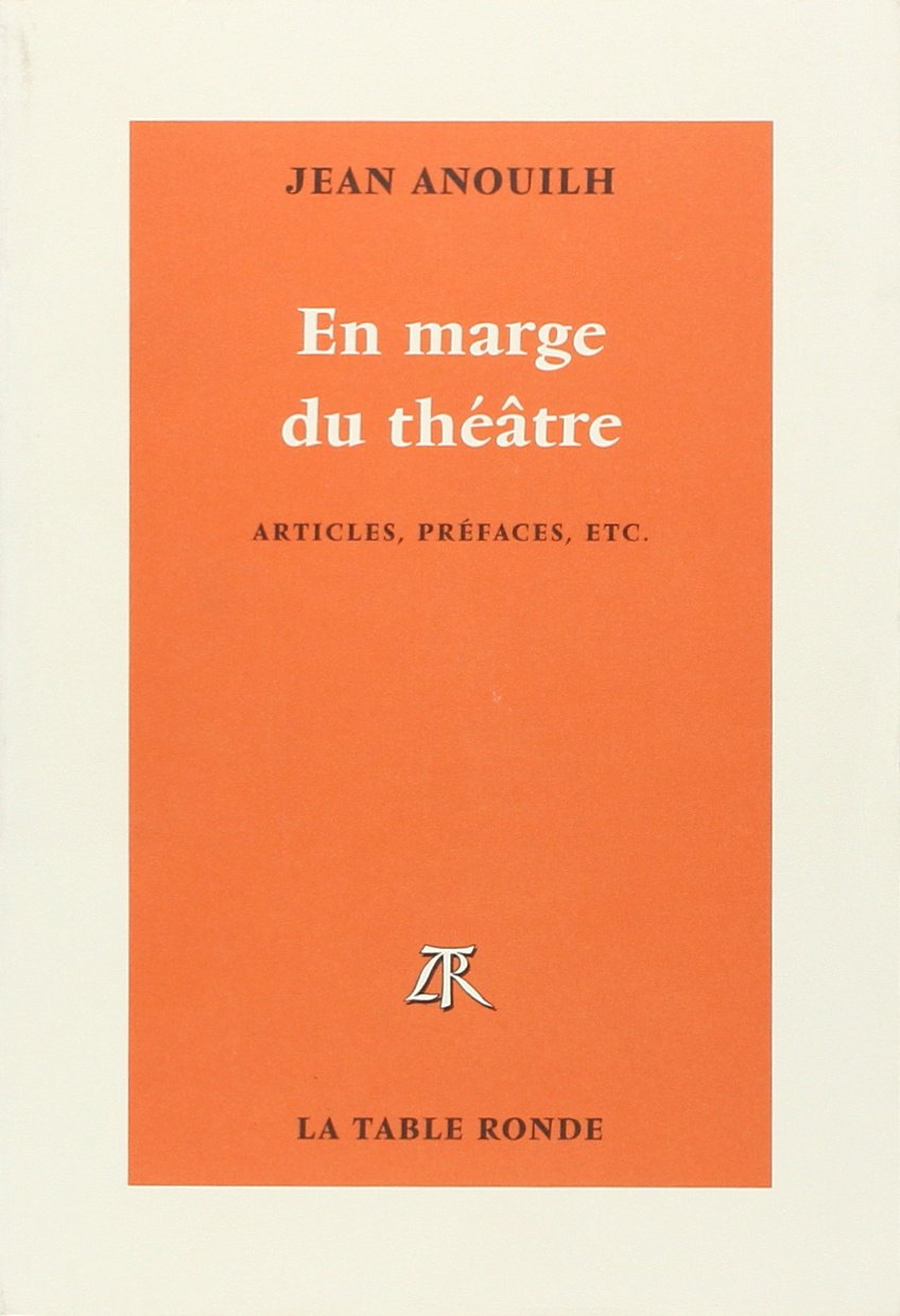 En marge du théâtre 9782710309529