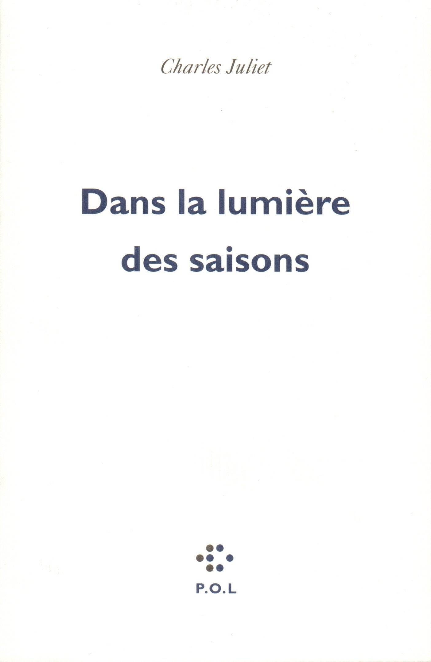 Dans la lumière des saisons 9782867442124