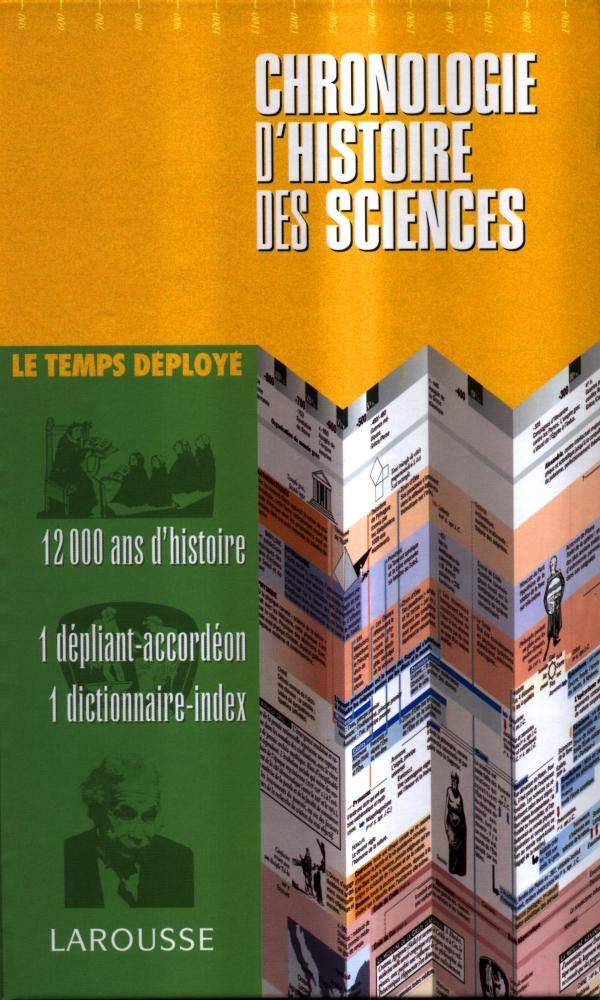 Chronologie d'histoire des sciences 9782035213143