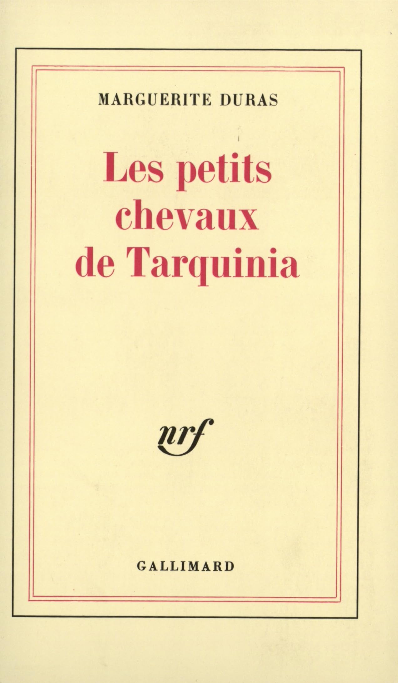 Les petits chevaux de Tarquinia 9782070220953