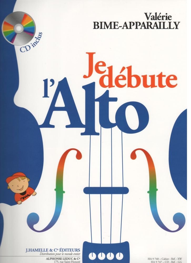 Je Débute l'Alto - vol. 1. Solo pour Alto. Comprend Enregistrement(s) en ligne 9790230797405