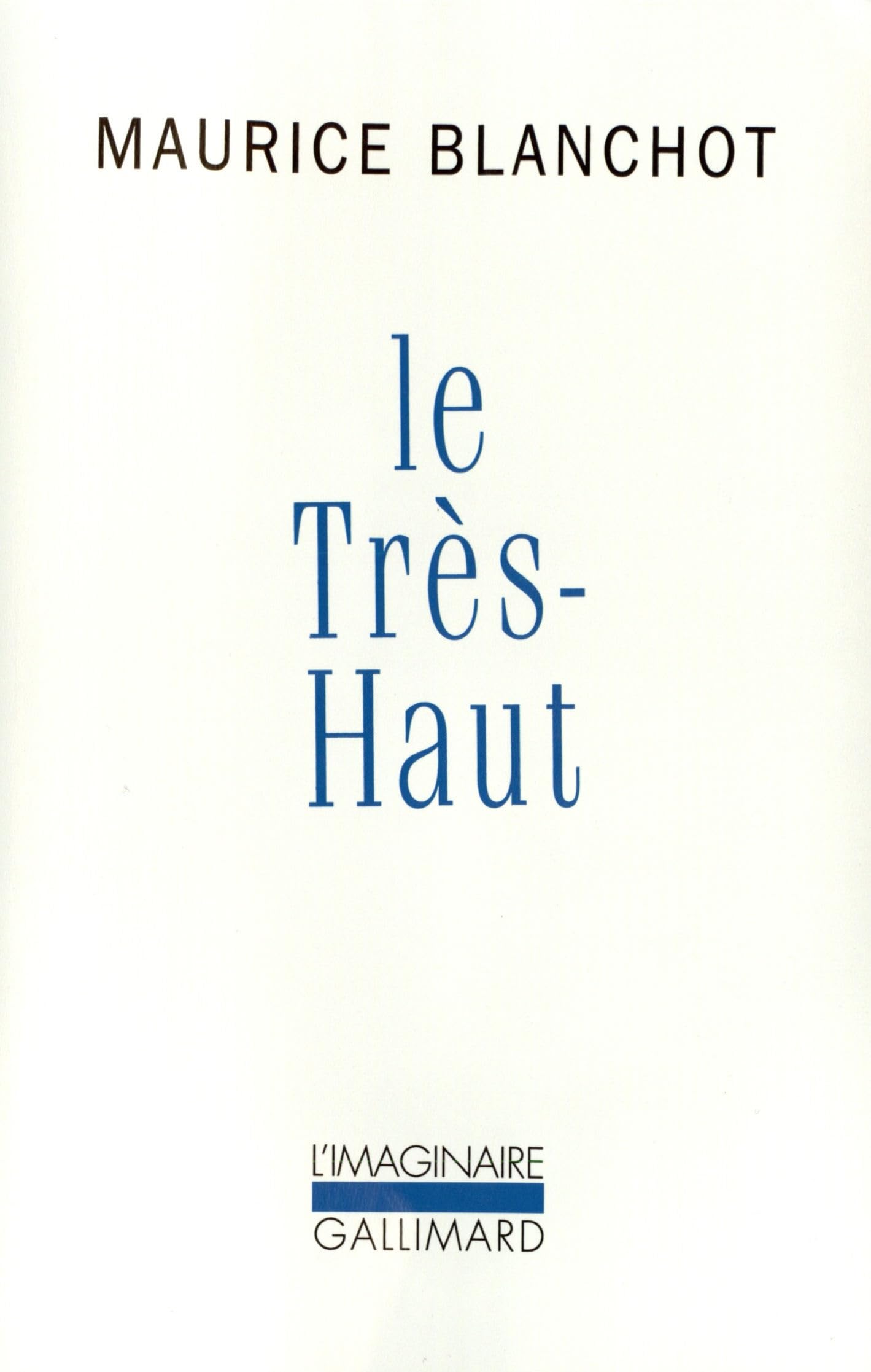 Le Très-Haut 9782070714476