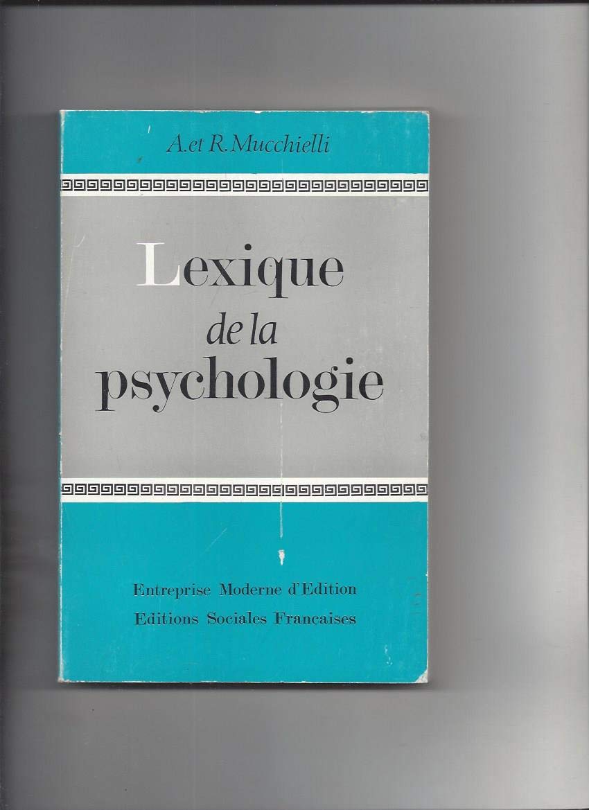 Lexique de la psychologie.