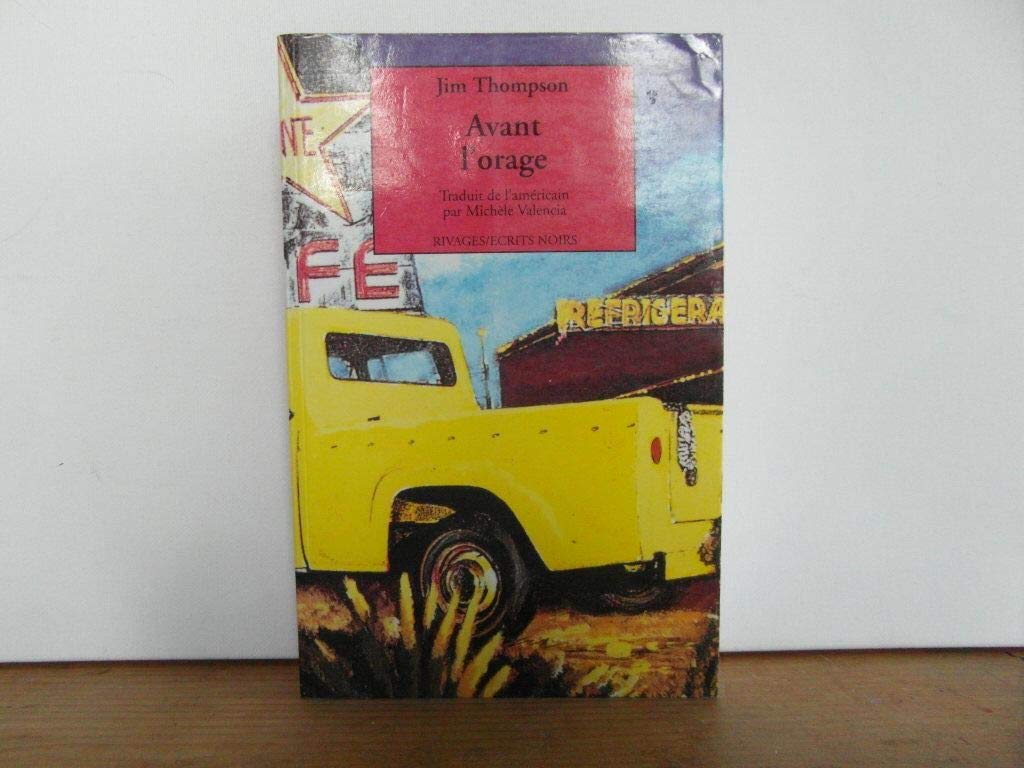 Avant l'orage 9782869307391