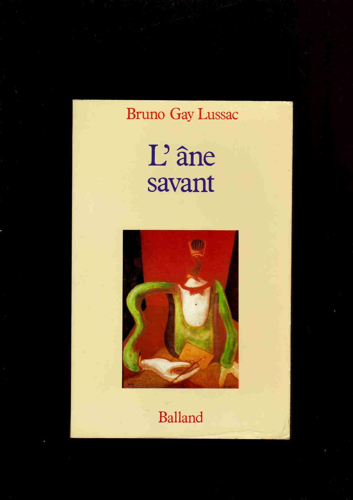 L'ane savant 9782715804586