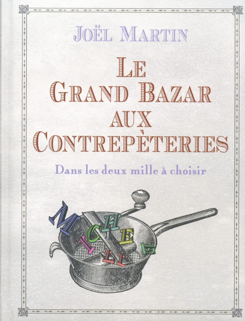 Le grand bazar aux contrepeteries 9782754054034
