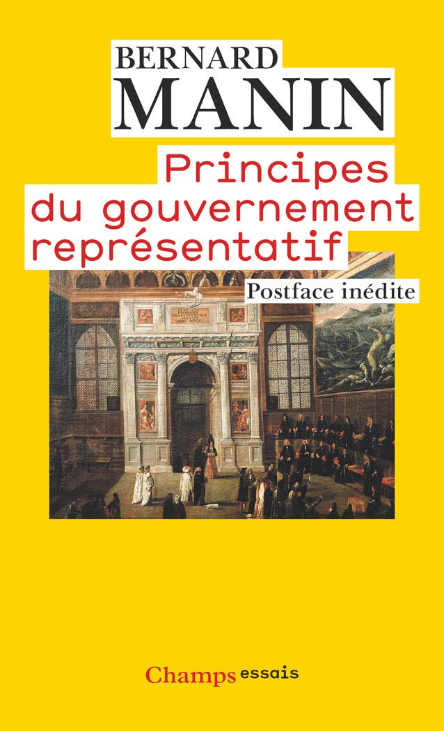 Principes du gouvernement représentatif 9782081286184