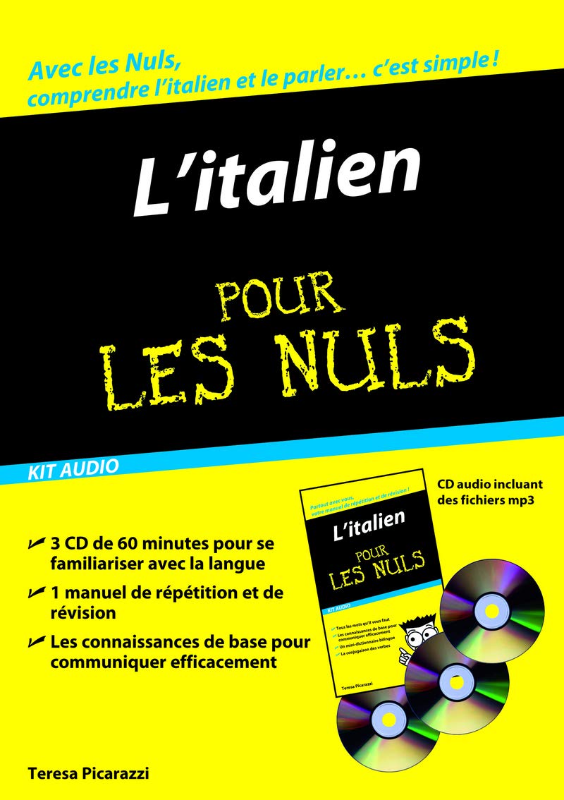 Kit audio Italien Pour les Nuls 9782754013284