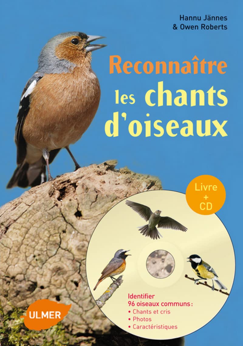 Reconnaître les chants d'oiseaux (+CD) 9782841384969