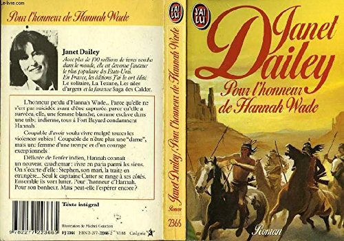 Pour l'honneur de hannah wade *** 9782277223665