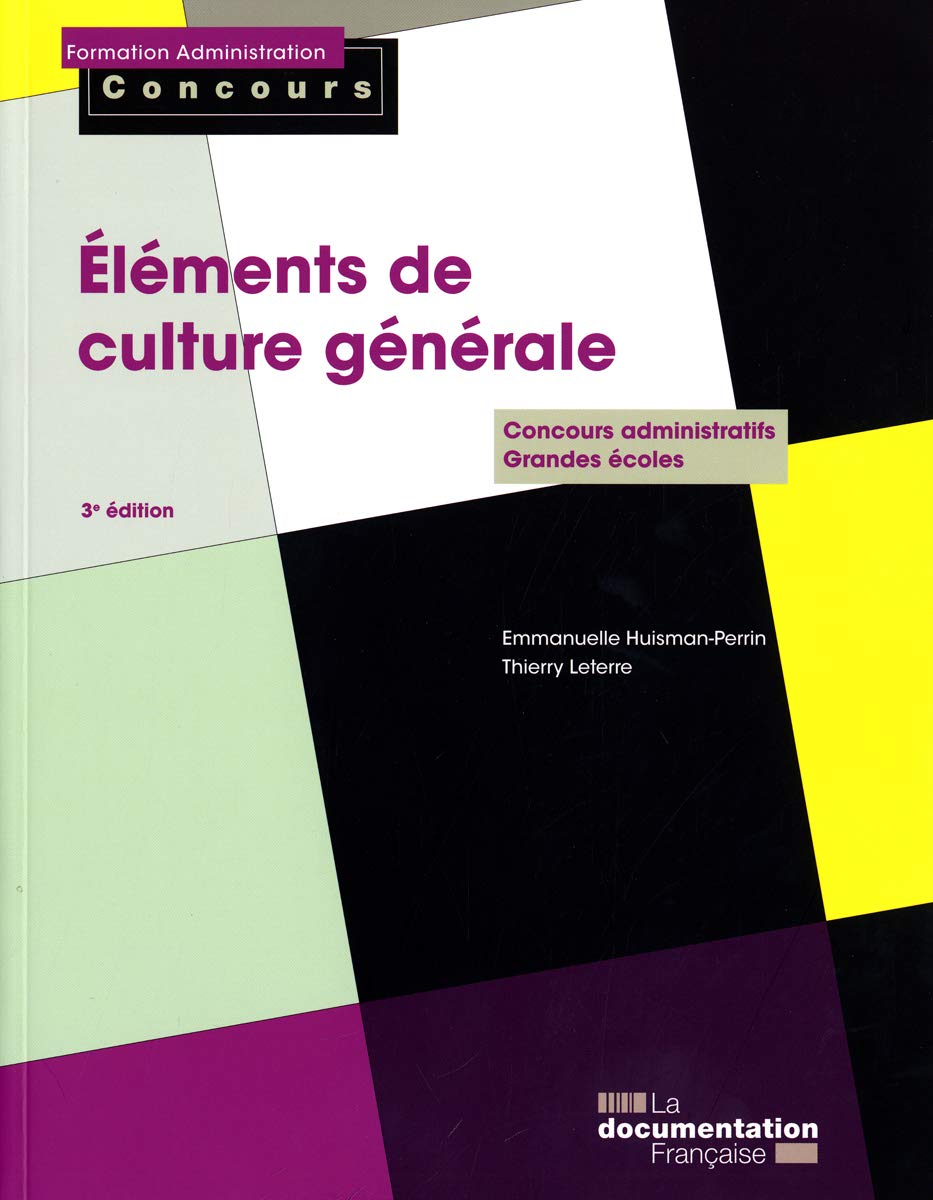 Eléments de culture générale - catégorie a 9782110077592