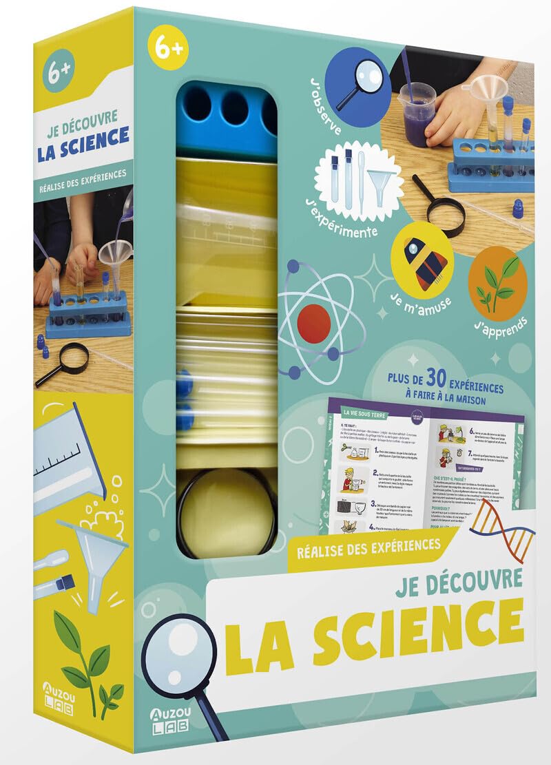 Auzou lab' - je découvre la science 9791039566797