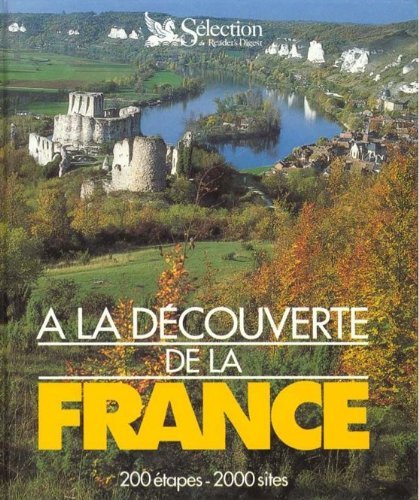 A la découverte de la France 9782709805377