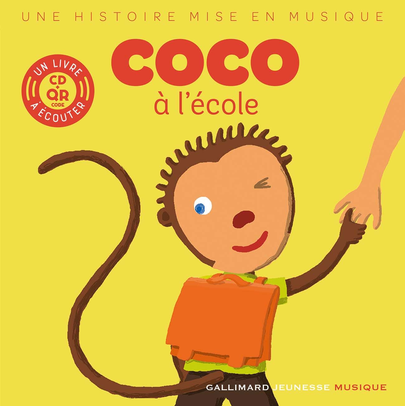 COCO A L'ECOLE LIVRE-CD 9782070645497
