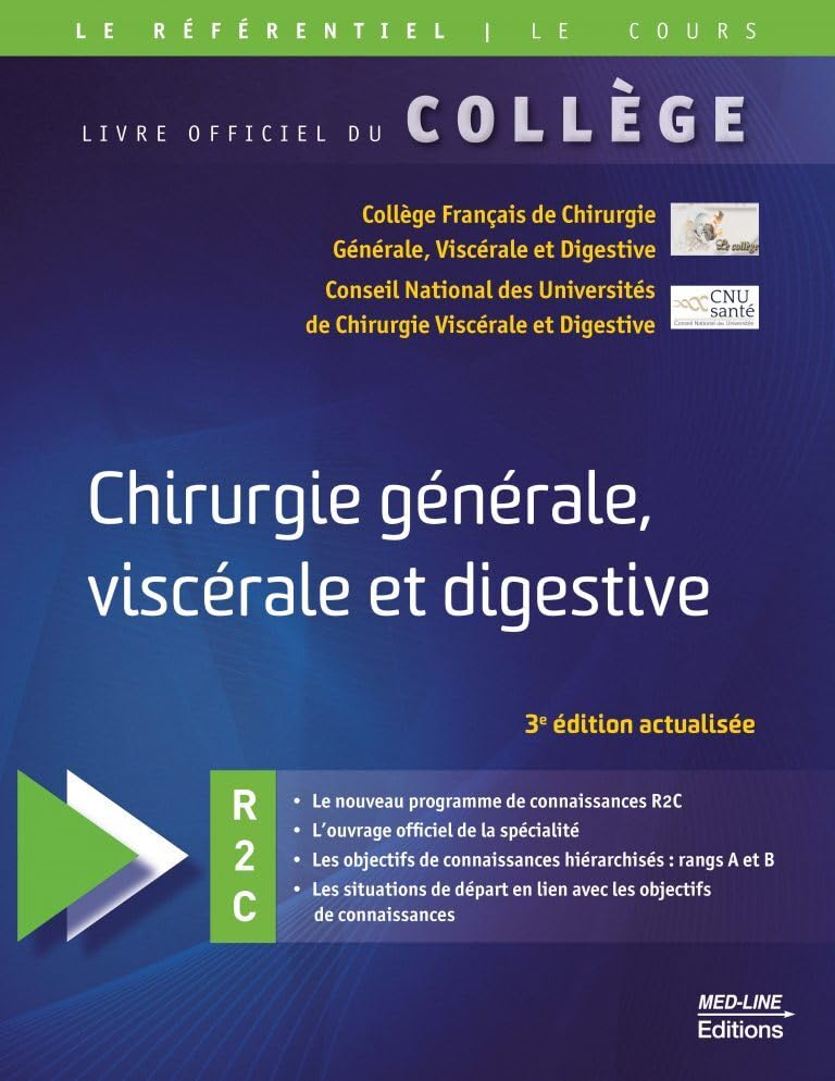 Chirurgie générale, viscérale et digestive 9782846783064