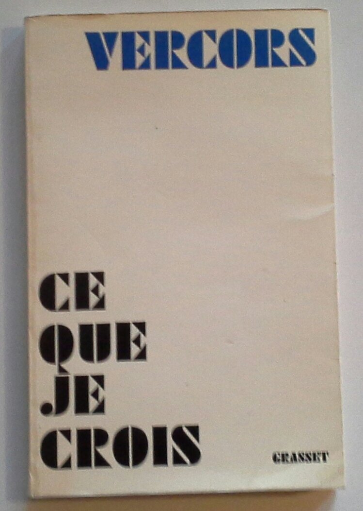 Ce que je crois 9782246002659