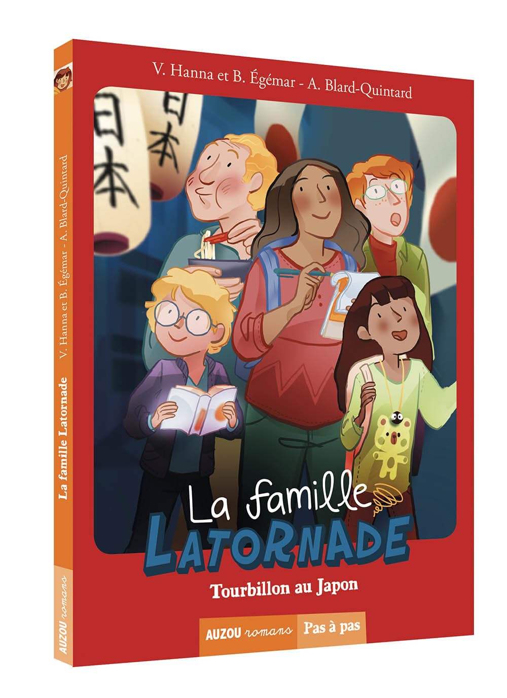 la famille latornade - tourbillon au japon (coll. pas a pas) 9782733841563
