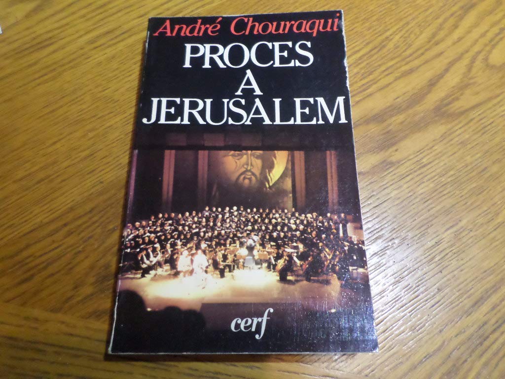 Procès à Jérusalem 9782204016148