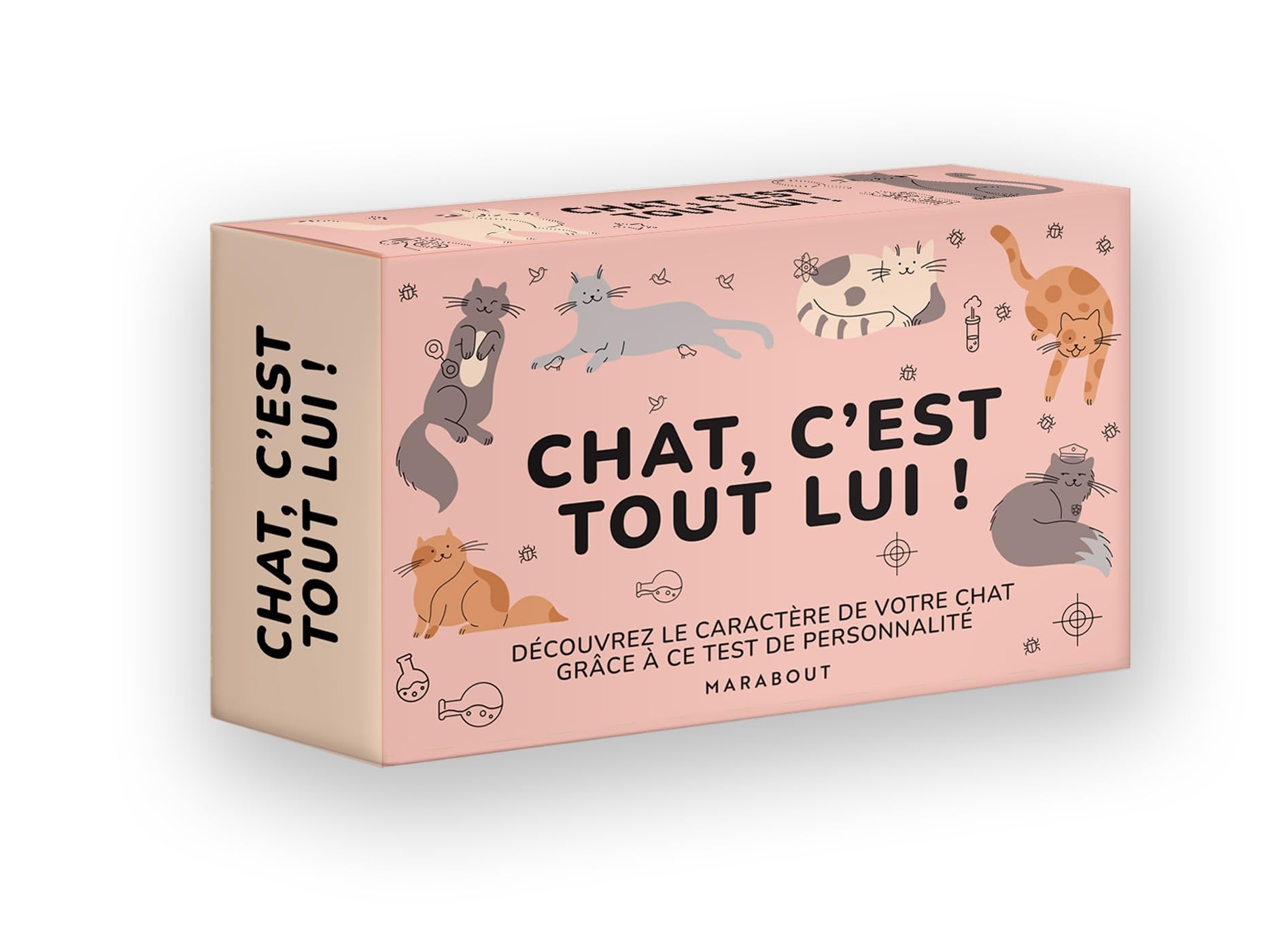 Chat, c'est tout lui !: Découvrez le caractère de votre chat grâce à ce test de personnalité ! 9782501196680